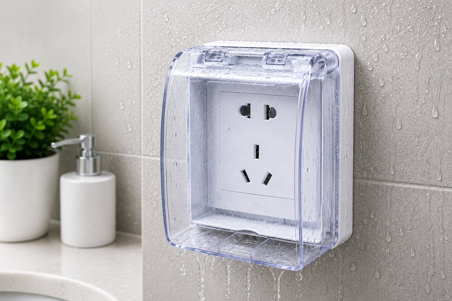 Waterproof Wall Socket Cover (Standard Size)