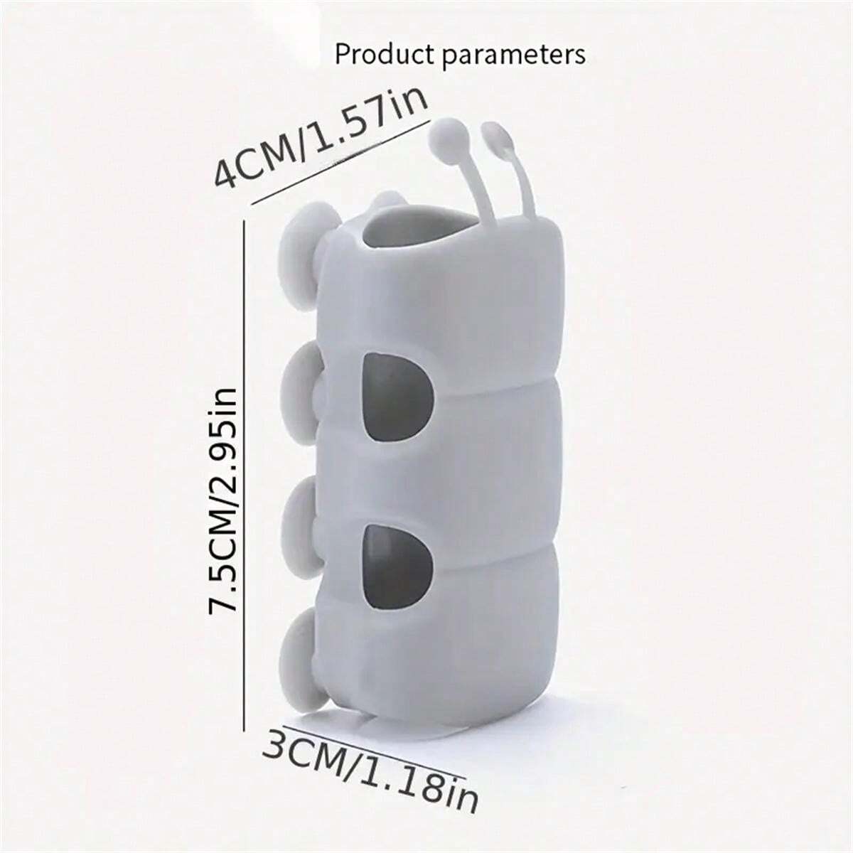 Wall Mount Silicone Suction Cup Shower Arm Holder