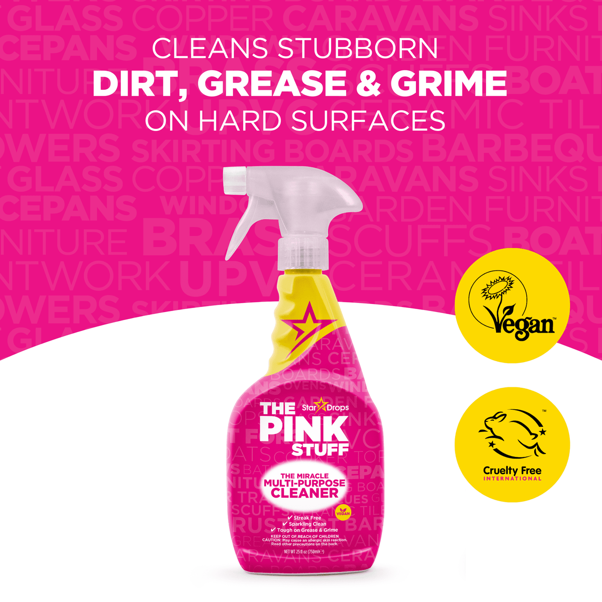 THE PINK STUFF CLEANER DISINFECTANT 850 ML