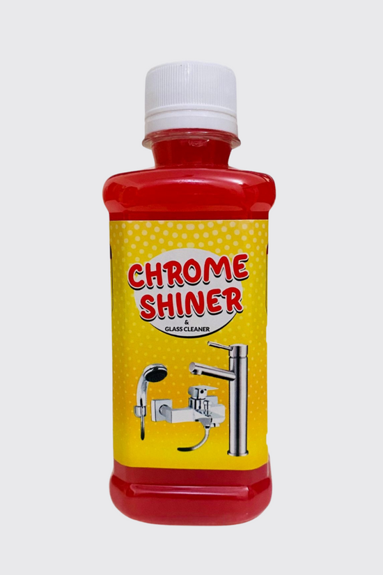 Chrome Shine+ — Instant Cleaner for Taps, Glass & Sanitary Fittings