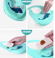 Baby Silicone Feeding Bib