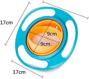 360° Gyro Bowl – Smart Spill-Proof Rotating Snack Bowl