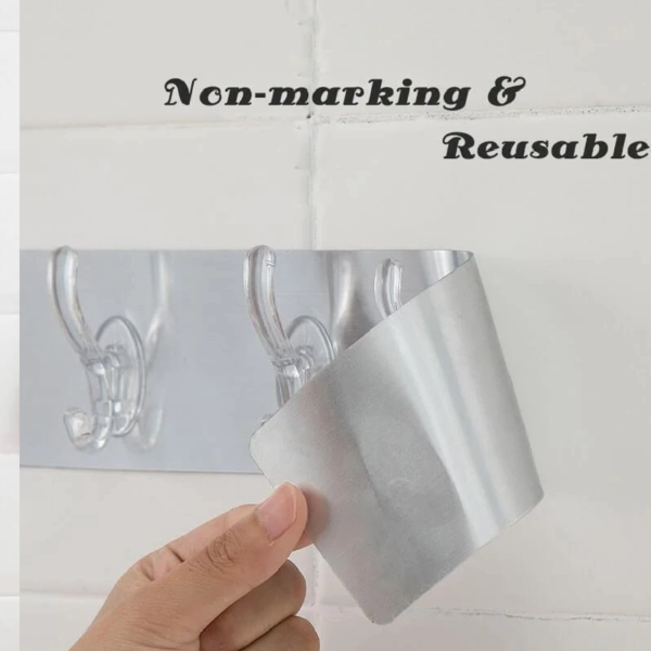 “Self-adhesive wall hooks”