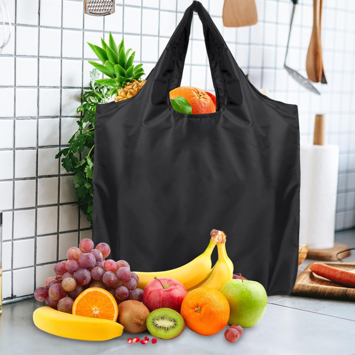 Reusable Roll-Up Shopping Bag