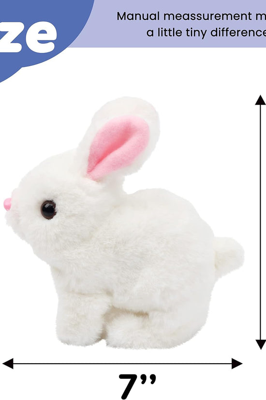 Animated Bunny Plush – Walking Rabbit Toy with Sounds & Moving Features