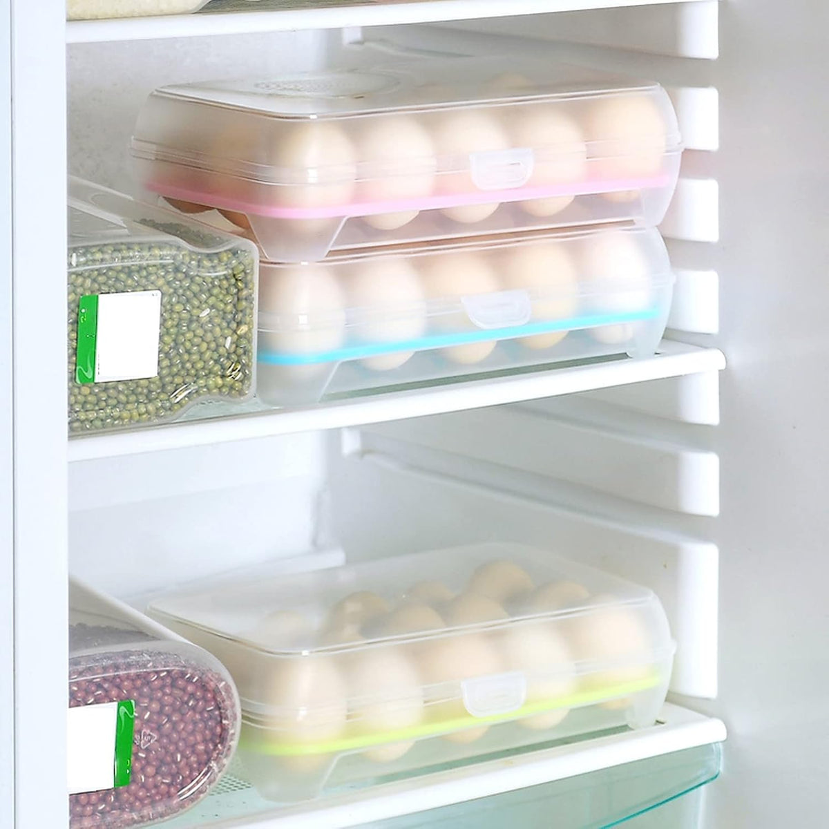 15 Fresh Egg Storage Container for refrigerator