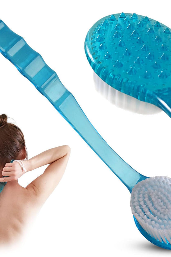 Long bath brush