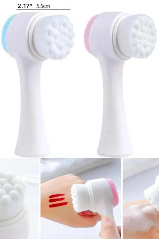 Facial cleansing brush