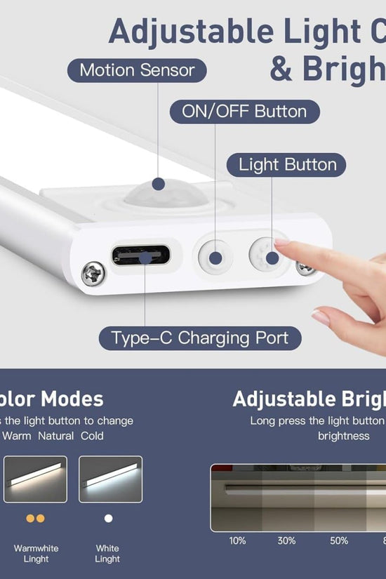 Motion Sensor Light  Rechargeable (20cm)