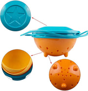 360° Gyro Bowl – Smart Spill-Proof Rotating Snack Bowl