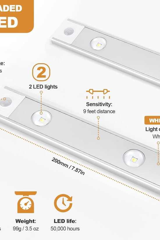 Motion Sensor Light  Rechargeable (20cm)