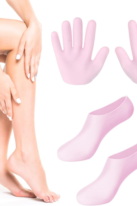 Premium Silicone Moisturizing Gel Socks – Reusable Heel Repair & Dry Foot Treatment