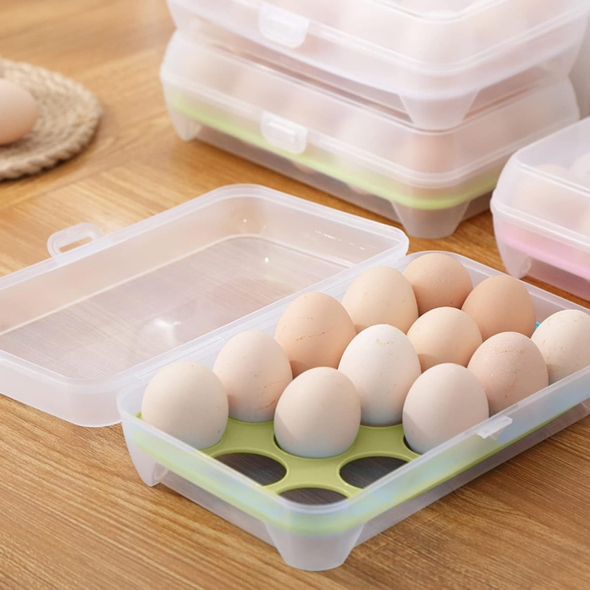 15 Fresh Egg Storage Container for refrigerator