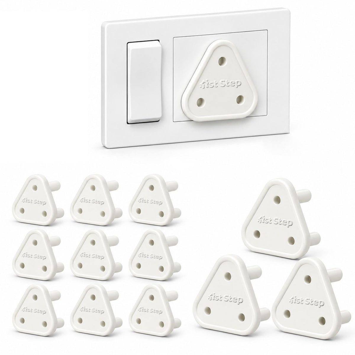 Safe Plug - Baby Safety Socket Covers (Pack of 10)