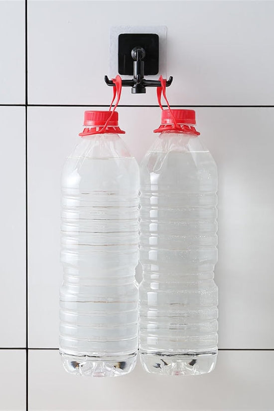 360° Rotating Multipurpose Adhesive Hook Rack