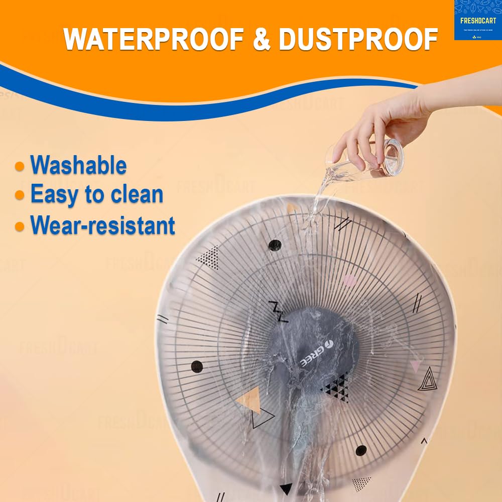 Dust Guard Waterproof Standing Fan Cover (China import )