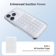 Double-Sided Silicone Suction Phone Mount (Pack of 3)