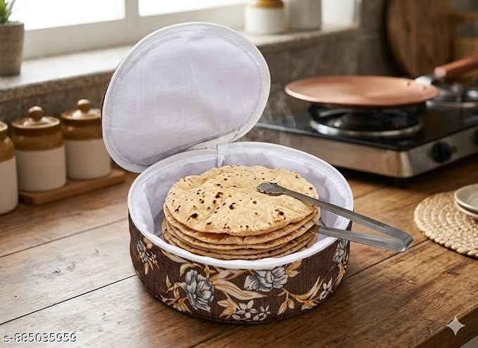 Fresh warm, Zip Roti Cover, (Pack of 2)