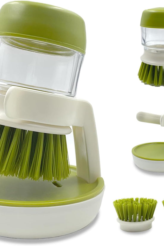 Dishwashing Brush with Soap Dispenser