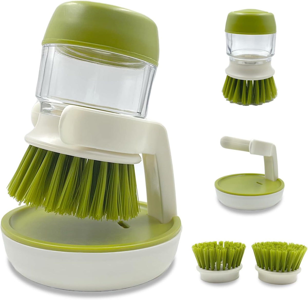 Dishwashing Brush with Soap Dispenser