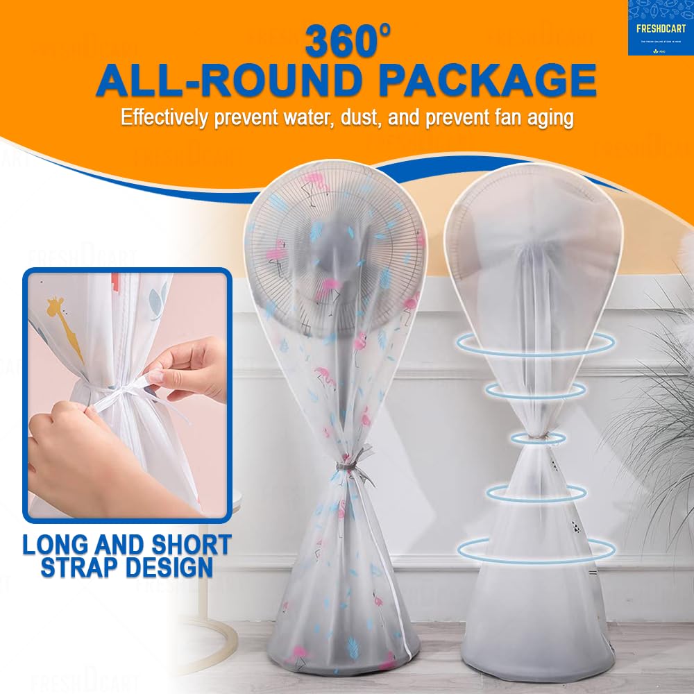 Dust Guard Waterproof Standing Fan Cover (China import )