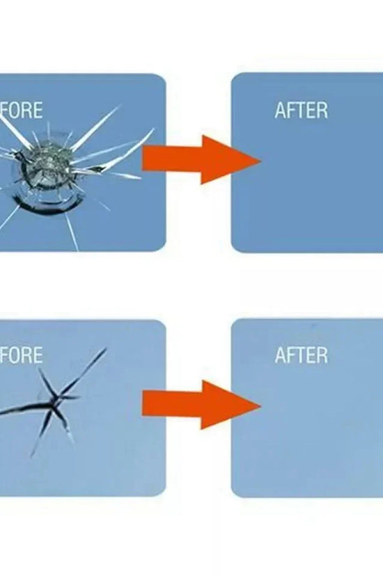 Glass Crack Nano Repair Fluid | For Car Windshield