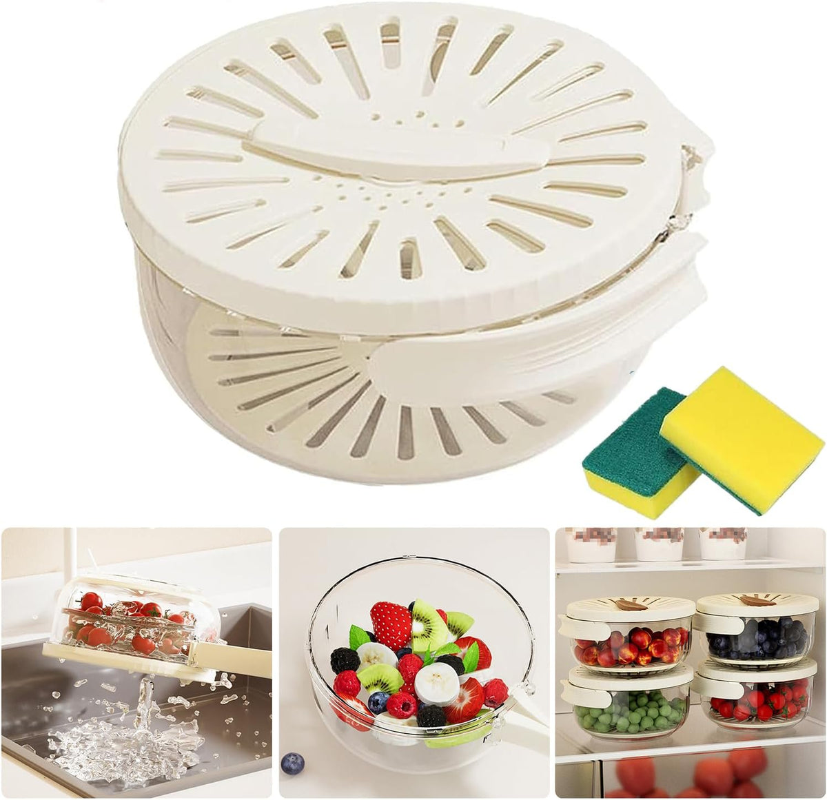 Multi Functional Drain Basket