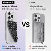 Double-Sided Silicone Suction Phone Mount (Pack of 3)