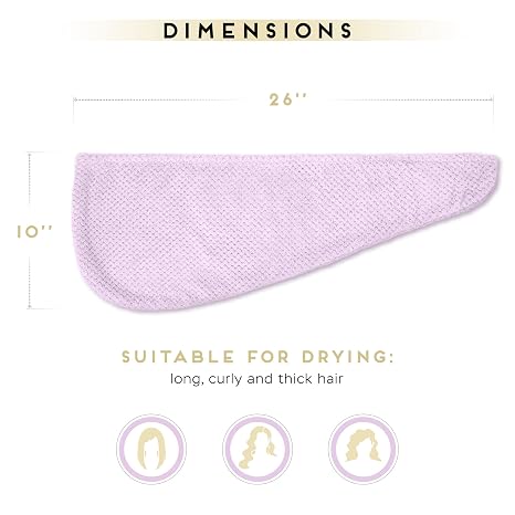 Microfiber Hair Towel Wrap (china import)