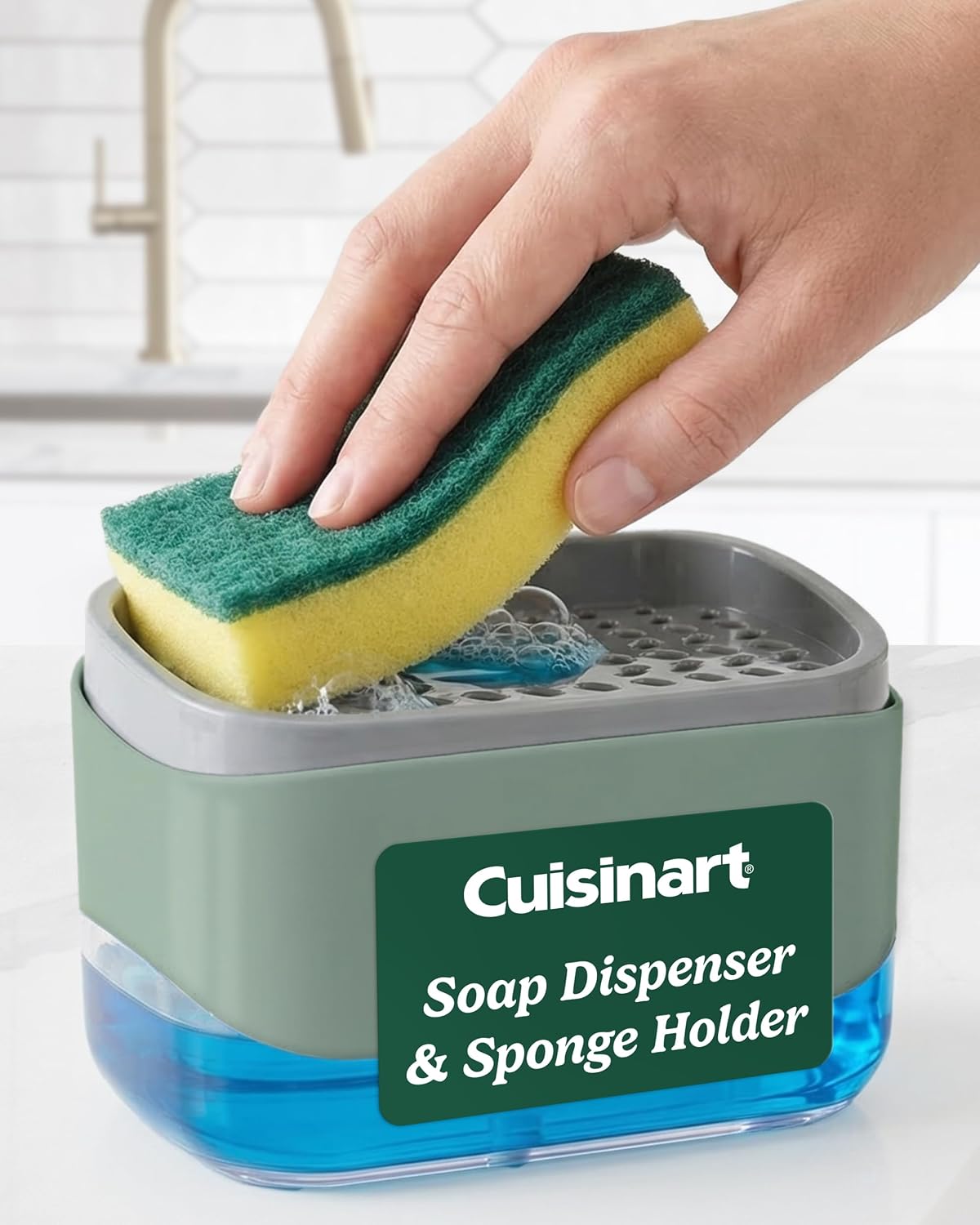 Soap Dispenser Sponge Holder