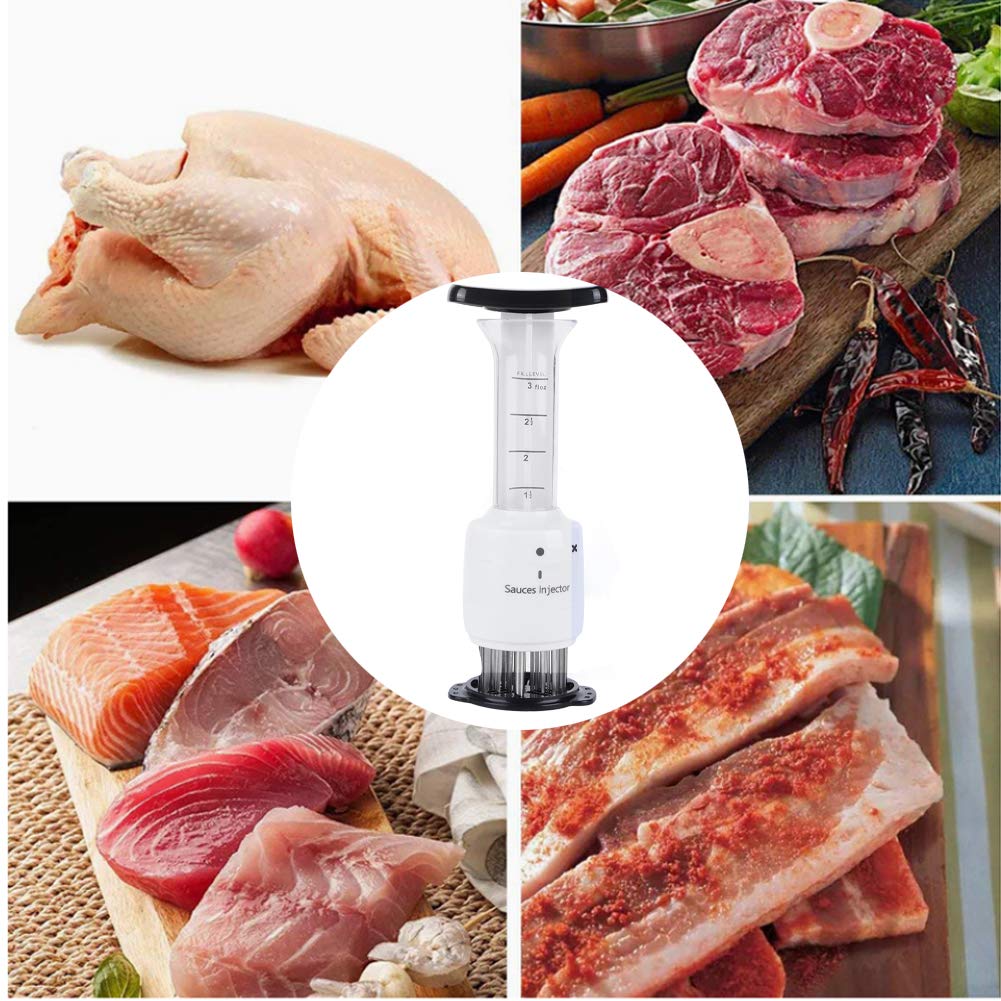 2 in 1 Meat Marinade Injector