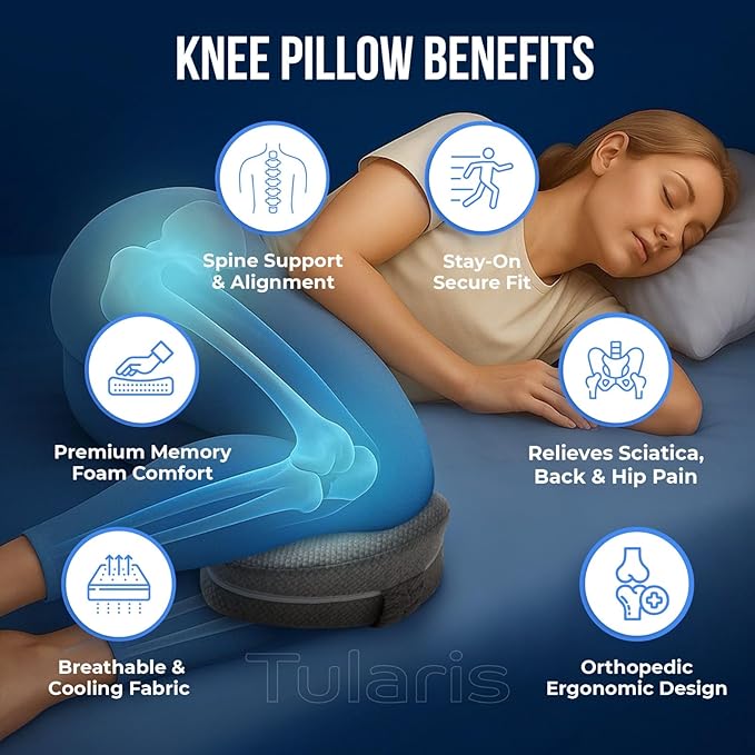 Orthopedic Side Sleeper Knee Pillow