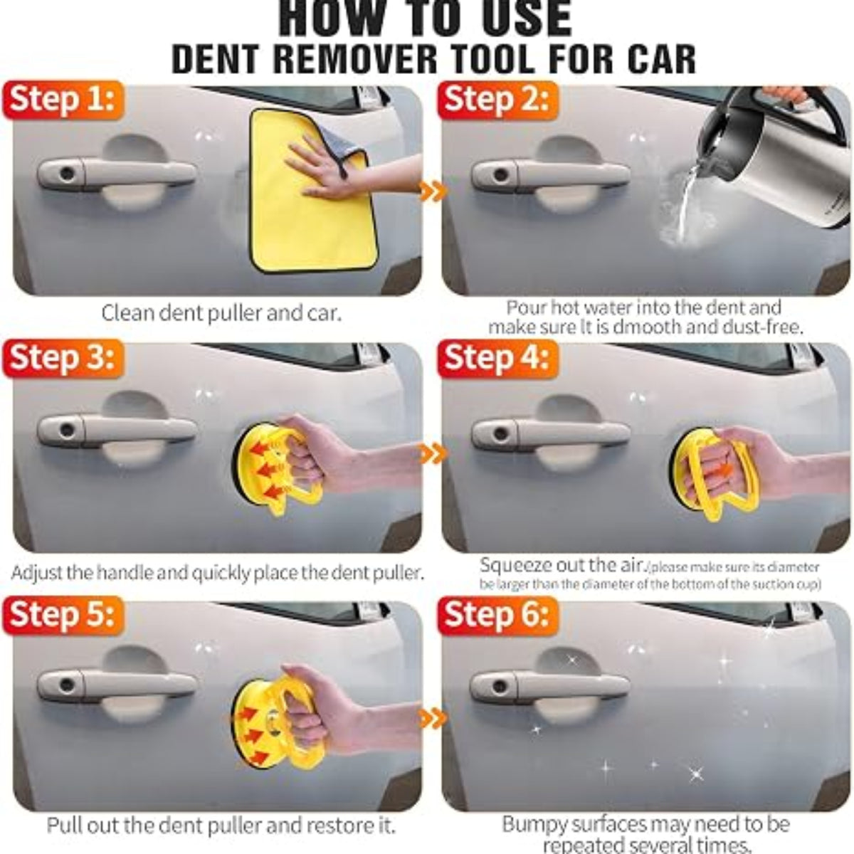 Heavy-Duty Car Dent Puller