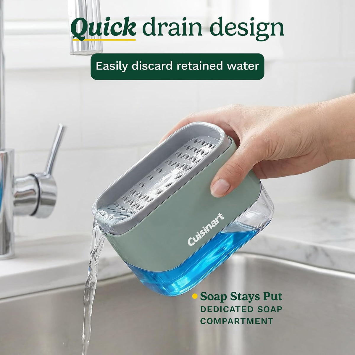 Soap Dispenser Sponge Holder