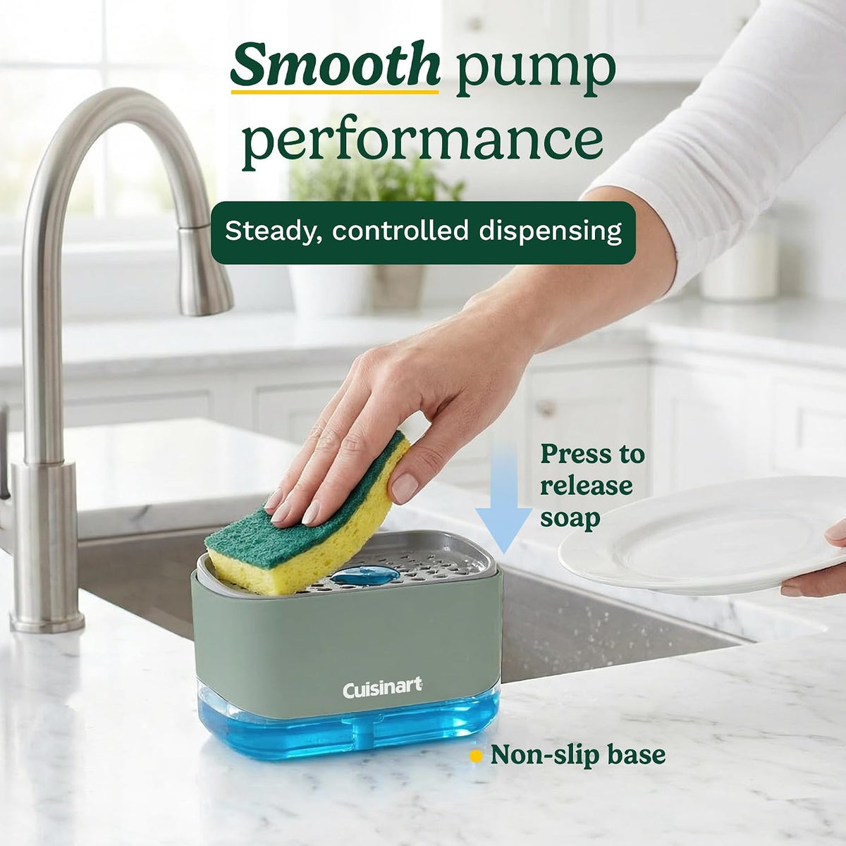 Soap Dispenser Sponge Holder