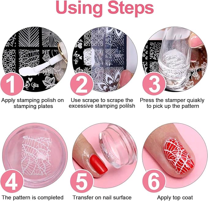 Nail Art Stamping Kit