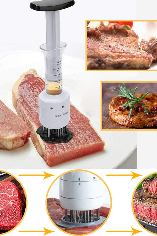 2 in 1 Meat Marinade Injector