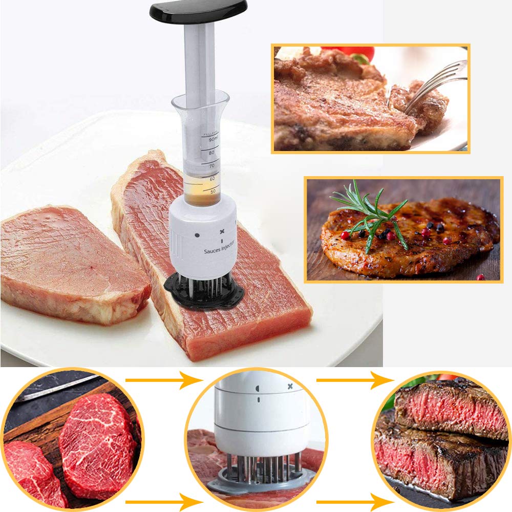 2 in 1 Meat Marinade Injector
