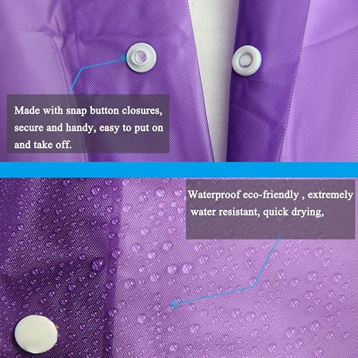Vinyl material Premium Raincoat (Standard Size)