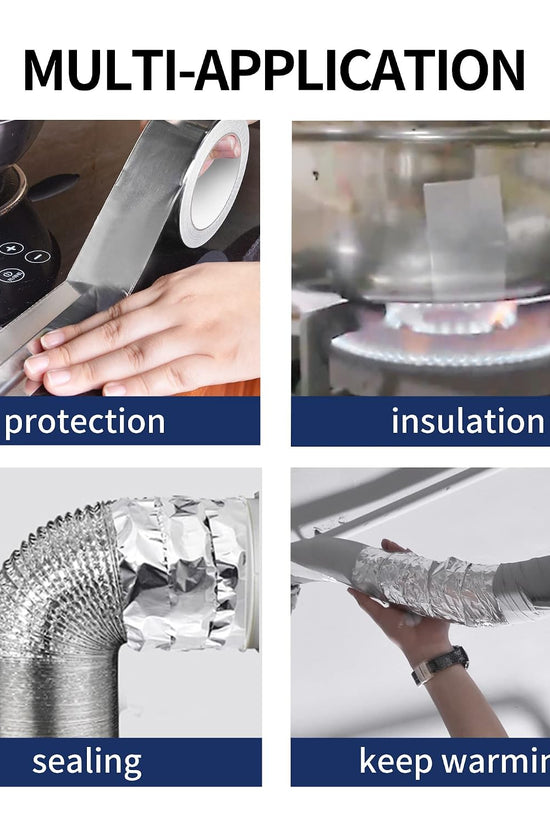 self-adhesive Multi purpose aluminum foil tape