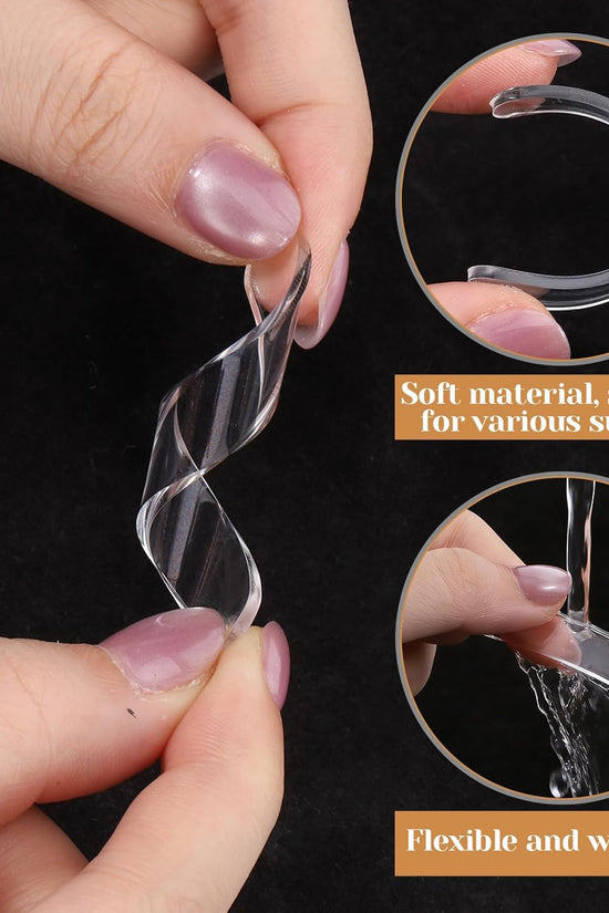 Transparent Rubber Buffer Strips (Pack of 10)