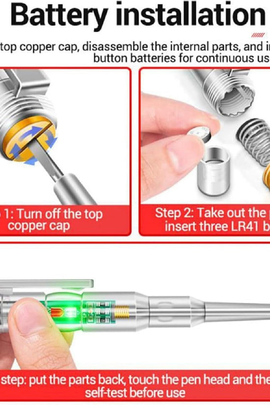 Dual Circuit Voltage & Current Tester