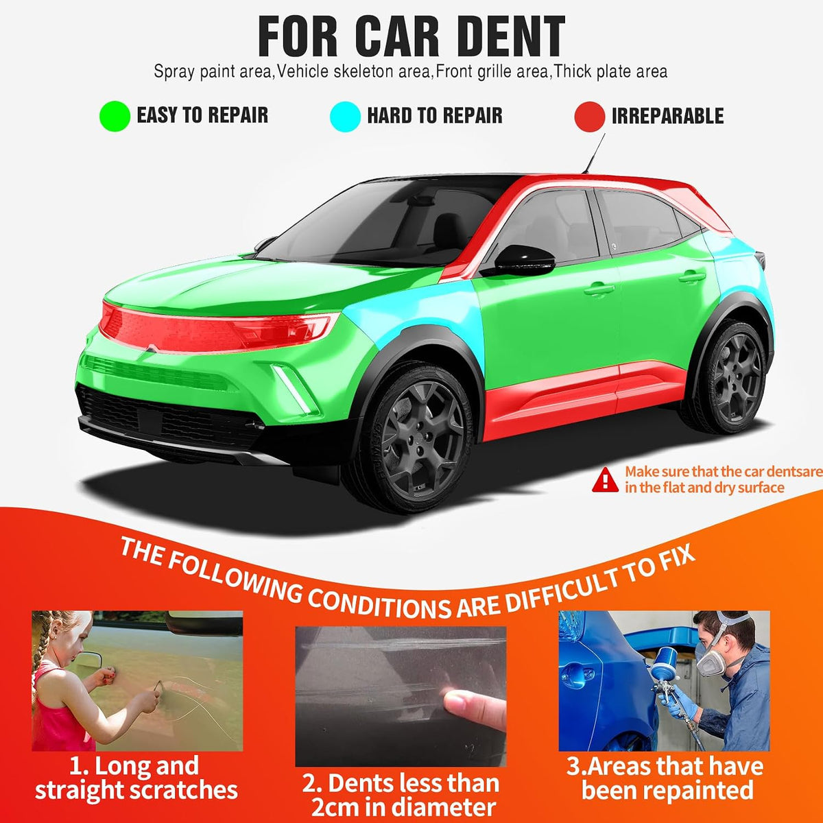 Heavy-Duty Car Dent Puller