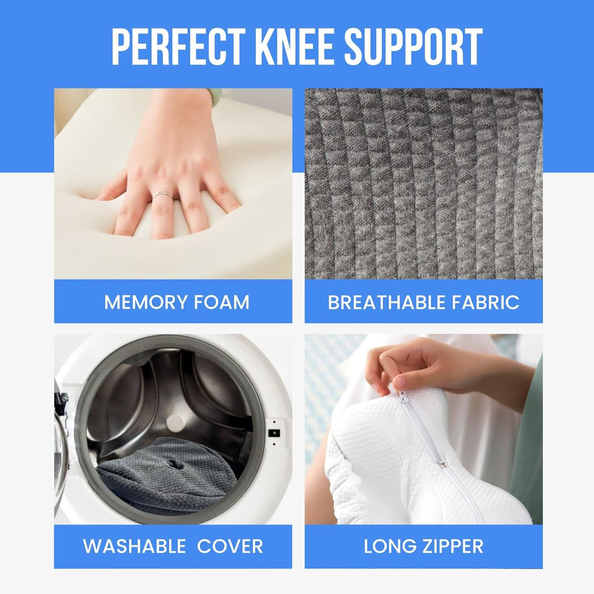 Orthopedic Side Sleeper Knee Pillow