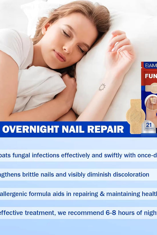 Nighttime Renewal Fungal Nail Patches (Pack of 21)