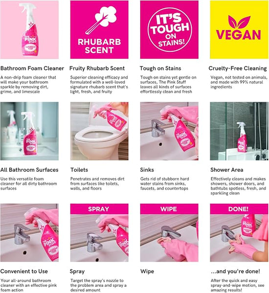 THE PINK STUFF CLEANER DISINFECTANT 850 ML