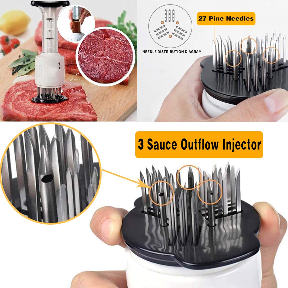 2 in 1 Meat Marinade Injector