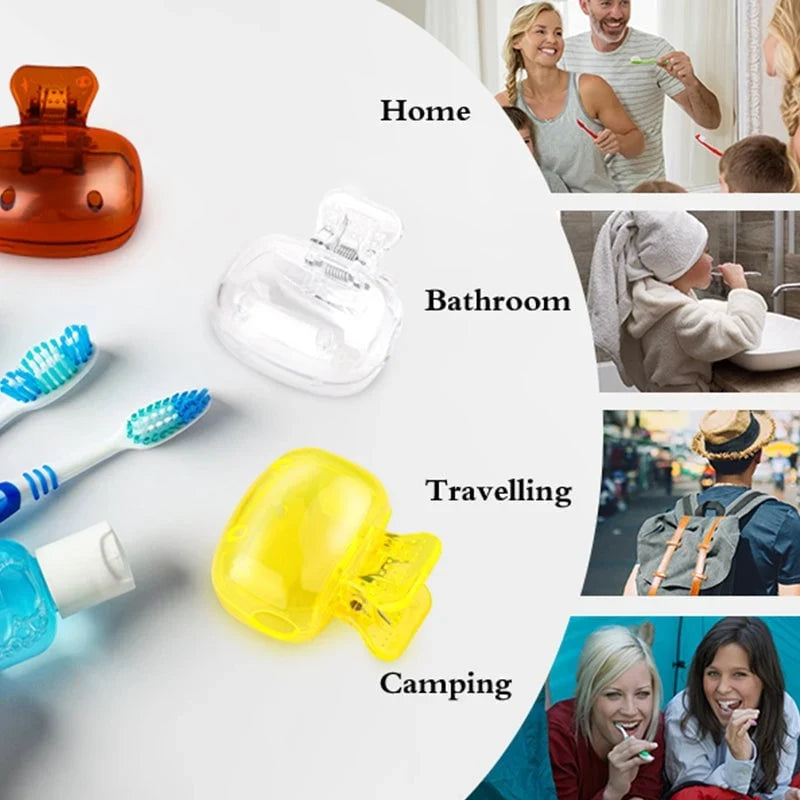 Travel Toothbrush Head Covers  (pack of 4)