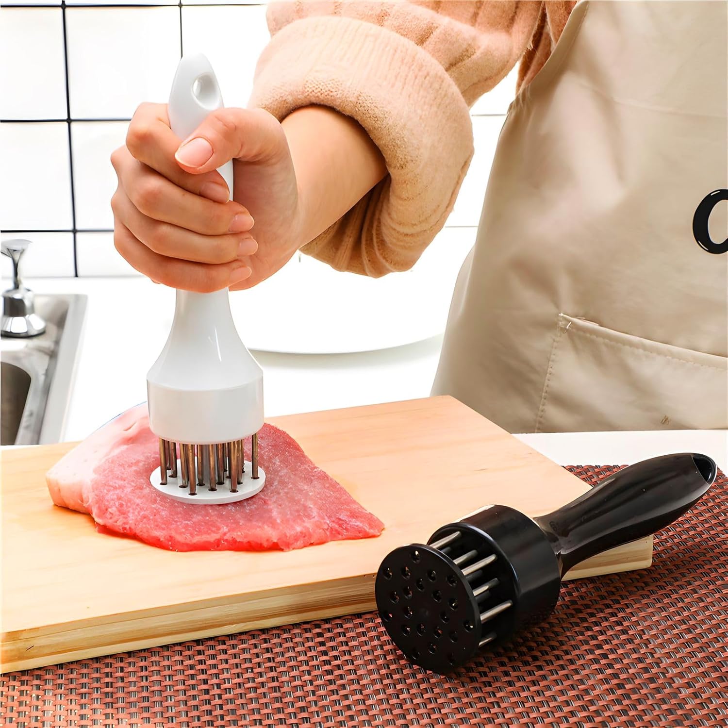 Stainless Steel Meat Tenderizer Needle Tool