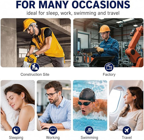 Reusable Silicone Ear Plugs